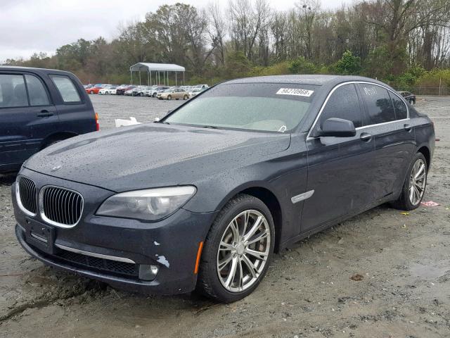 WBAKA8C54CCY37569 - 2012 BMW 750I BLACK photo 2