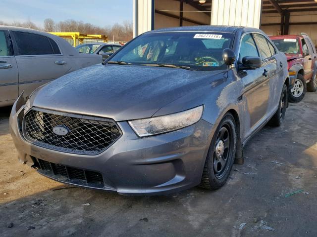 1FAHP2MK6EG120007 - 2014 FORD TAURUS POL GRAY photo 2