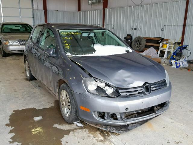 WVWAB7AJ6CW290938 - 2012 VOLKSWAGEN GOLF 灰色 照片 1