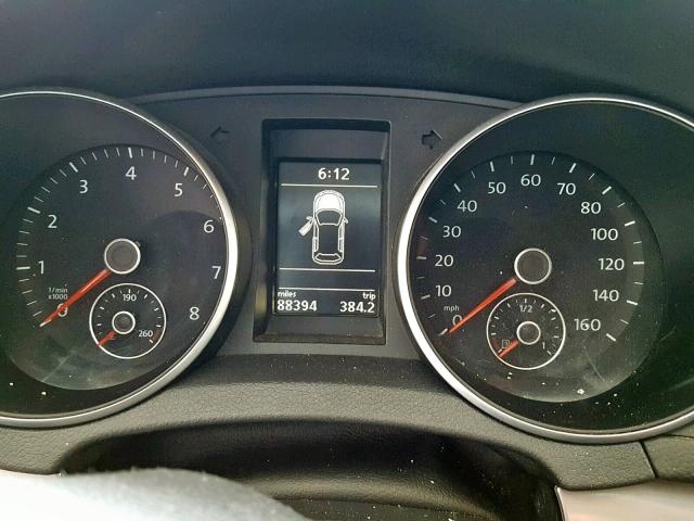 WVWAB7AJ6CW290938 - 2012 VOLKSWAGEN GOLF 灰色 照片 8