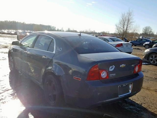 1G1ZG57B494198149 - 2009 CHEVROLET MALIBU LS Gris foto 3