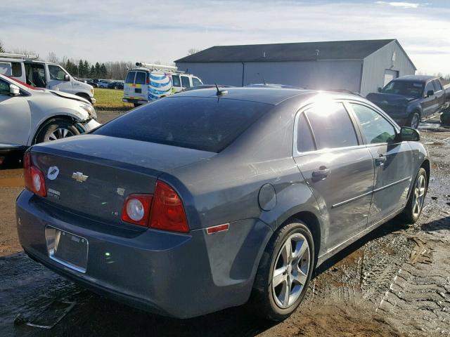 1G1ZG57B494198149 - 2009 CHEVROLET MALIBU LS Gris foto 4
