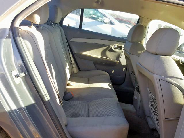 1G1ZG57B494198149 - 2009 CHEVROLET MALIBU LS Gris foto 6