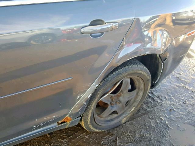 1G1ZG57B494198149 - 2009 CHEVROLET MALIBU LS Gris foto 9