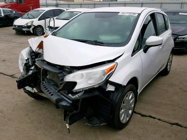 3N1CE2CP2GL393227 - 2016 NISSAN VERSA NOTE WHITE photo 2