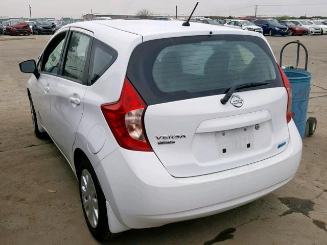 3N1CE2CP2GL393227 - 2016 NISSAN VERSA NOTE WHITE photo 3