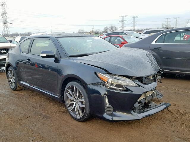 JTKJF5C71F3093944 - 2015 TOYOTA SCION TC ნაცრისფერი ფოტო 1