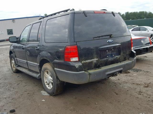 1FMPU16505LA78548 - 2005 FORD EXPEDITION BLACK photo 3