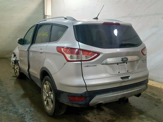 1FMCU9J90EUC80906 - 2014 FORD ESCAPE TIT SILVER photo 3