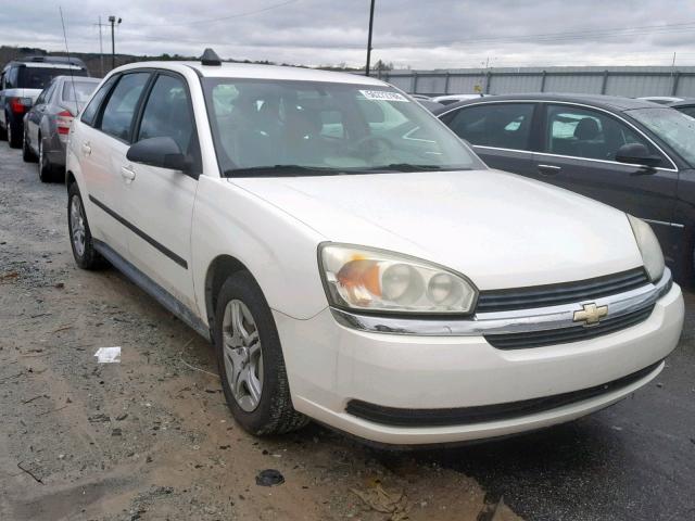 1G1ZS62825F277320 - 2005 CHEVROLET MALIBU MAX WHITE photo 1