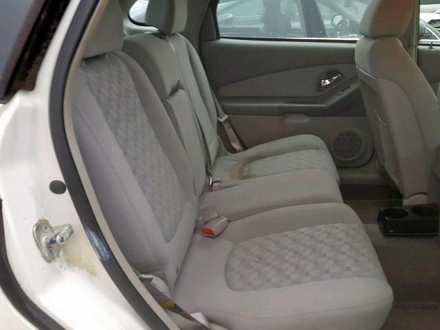 1G1ZS62825F277320 - 2005 CHEVROLET MALIBU MAX WHITE photo 6