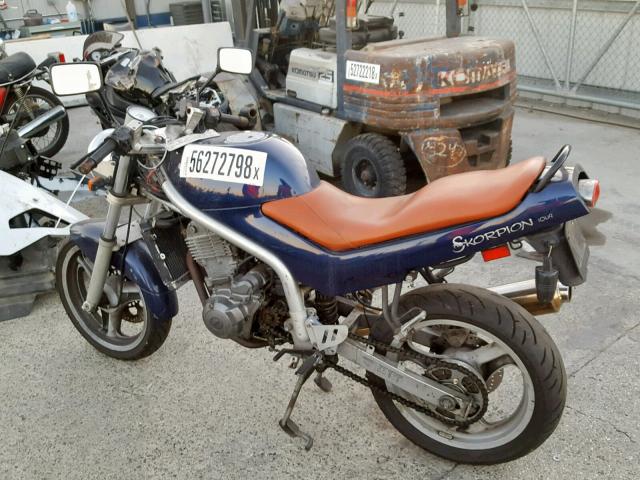 SNZ6TE208T7503616 - 1996 MOTORRAD UND ZWEIRADWERK SKORPION T BLUE photo 3
