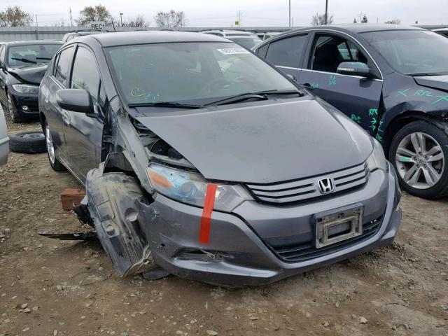 JHMZE2H78AS038179 - 2010 HONDA INSIGHT EX GRAY photo 1