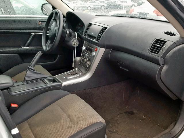 4S4BP61C377322256 - 2007 SUBARU LEGACY OUT SILVER photo 5