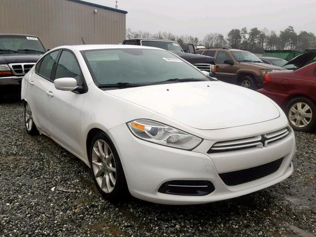 1C3CDFBA0DD268897 - 2013 DODGE DART SXT WHITE photo 1