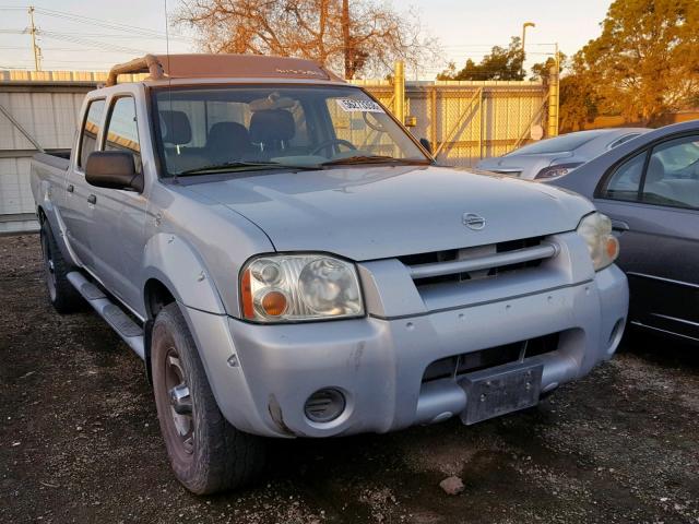 1N6ED29X23C450285 - 2003 NISSAN FRONTIER C SILVER photo 1