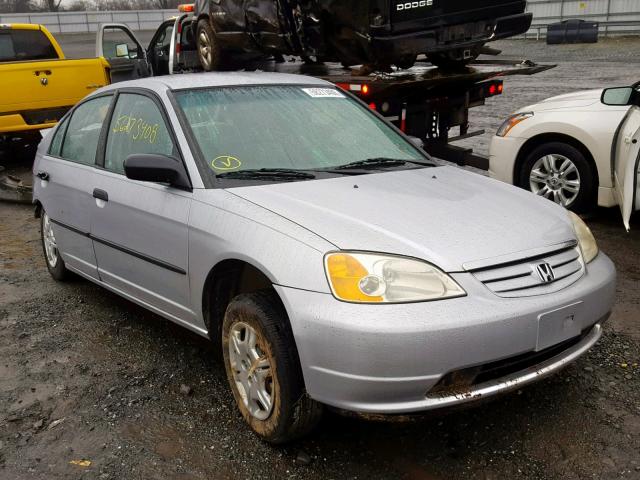 2HGES16132H567406 - 2002 HONDA CIVIC DX SILVER photo 1