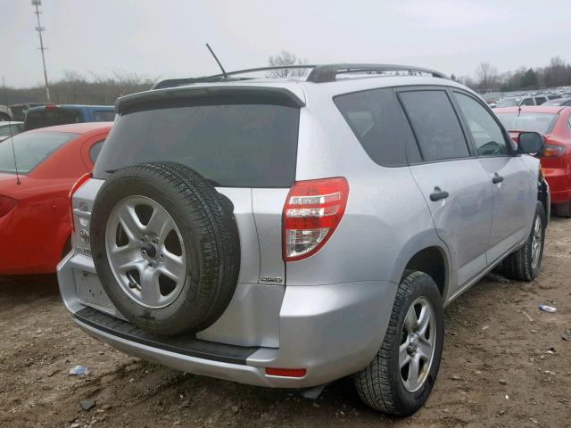 JTMBF4DV3AD023805 - 2010 TOYOTA RAV4 SILVER photo 4