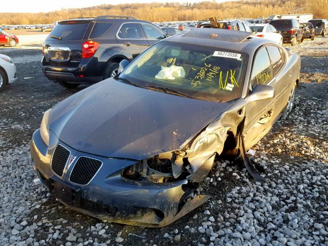 2G2WC58C671184585 - 2007 PONTIAC GRAND PRIX GRAY photo 9