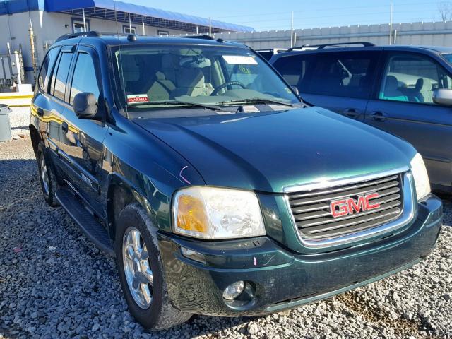 1GKDS13S752138486 - 2005 GMC ENVOY GREEN photo 1