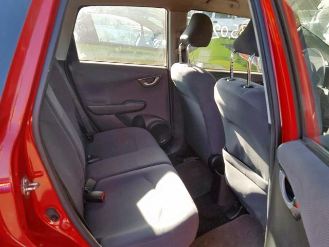 JHMGE88259S064037 - 2009 HONDA FIT GOLD photo 6