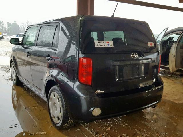 JTLZE4FE0A1112090 - 2010 TOYOTA SCION XB BLACK photo 3