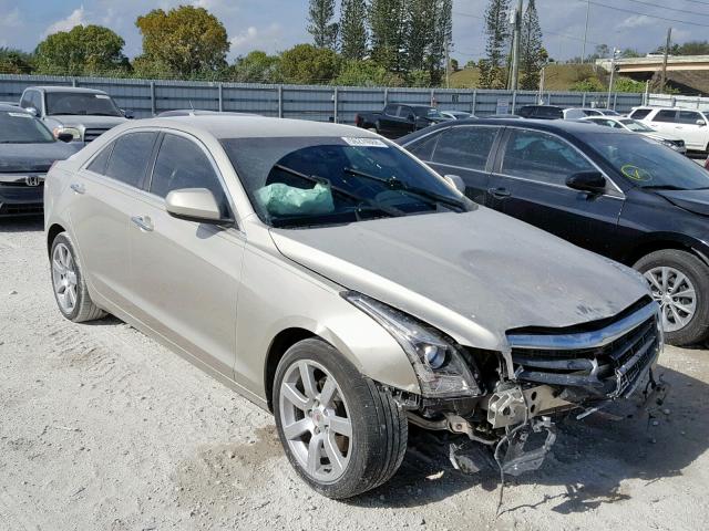 1G6AA5RA3E0194933 - 2014 CADILLAC ATS SILVER photo 1