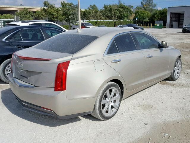 1G6AA5RA3E0194933 - 2014 CADILLAC ATS SILVER photo 4