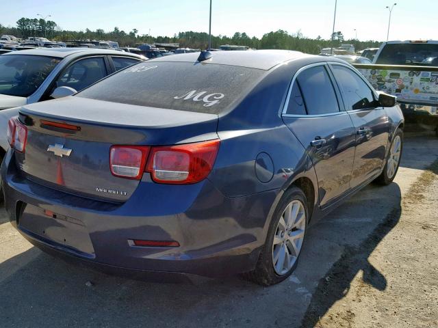 1G11E5SA0DF311108 - 2013 CHEVROLET MALIBU 2LT BLUE photo 4