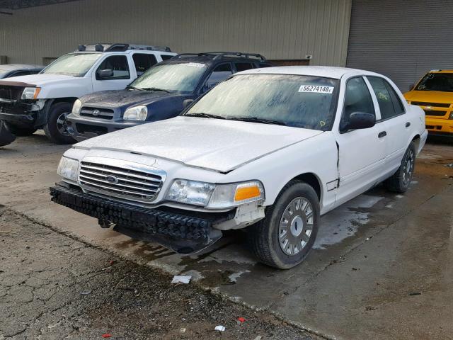 2FAHP71W84X163602 - 2004 FORD CROWN VICT WHITE photo 2