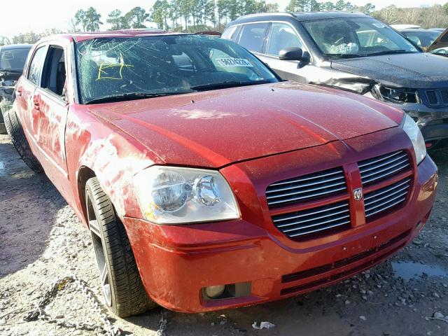 2D4FV47V37H793999 - 2007 DODGE MAGNUM SXT RED photo 1