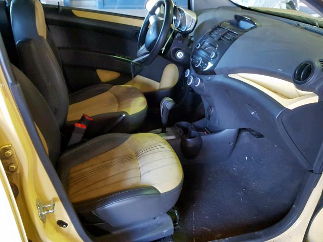 KL8CB6S90EC571248 - 2014 CHEVROLET SPARK LS YELLOW photo 5