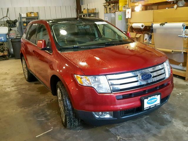 2FMDK49C98BA94126 - 2008 FORD EDGE LIMIT RED photo 1