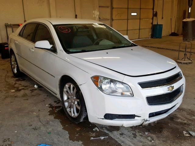1G1ZC5EU1BF176412 - 2011 CHEVROLET MALIBU 1LT WHITE photo 1