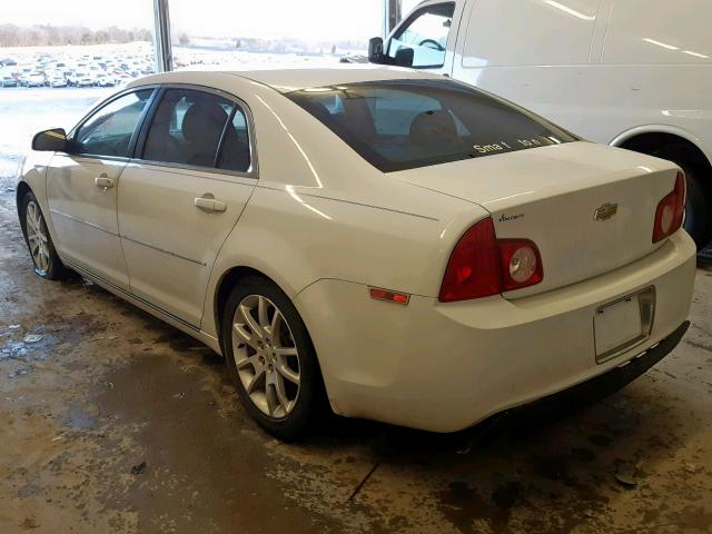 1G1ZC5EU1BF176412 - 2011 CHEVROLET MALIBU 1LT WHITE photo 3