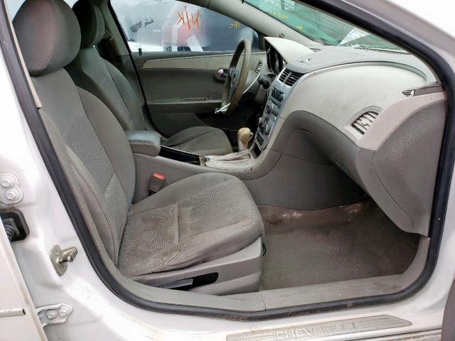 1G1ZC5EU1BF176412 - 2011 CHEVROLET MALIBU 1LT WHITE photo 5