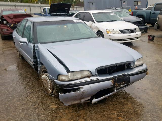 1G4HP52KXVH548229 - 1997 BUICK LESABRE CU BLUE photo 1