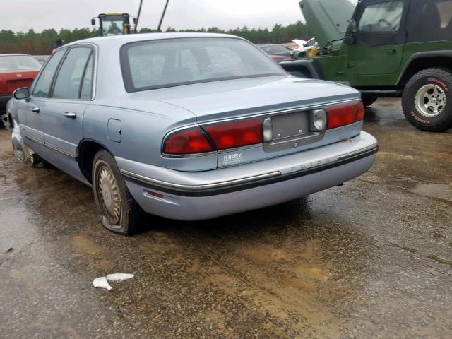 1G4HP52KXVH548229 - 1997 BUICK LESABRE CU BLUE photo 3