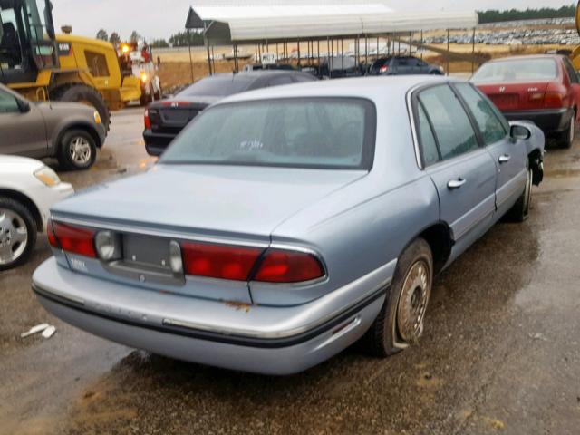 1G4HP52KXVH548229 - 1997 BUICK LESABRE CU BLUE photo 4