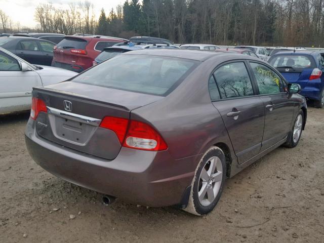 2HGFA15669H512950 - 2009 HONDA CIVIC LX-S 灰色 照片 4