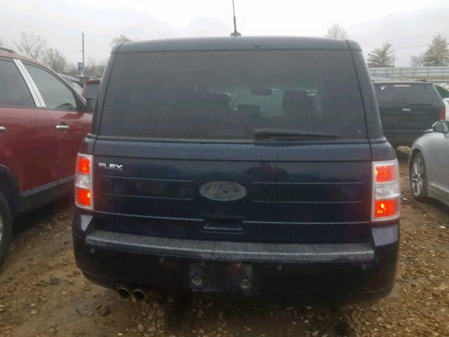 2FMDK51C99BA15170 - 2009 FORD FLEX SE BLUE photo 9