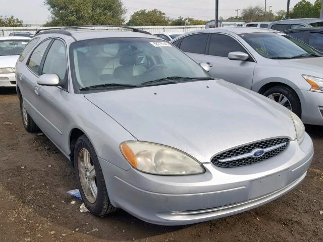 1FAHP59U62G169151 - 2002 FORD TAURUS SEL SILVER photo 1