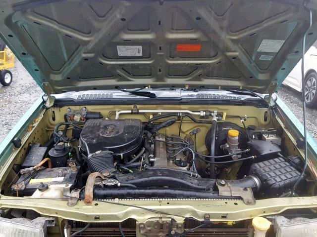 1N6DD21Y2WC334749 - 1998 NISSAN FRONTIER X GREEN photo 7