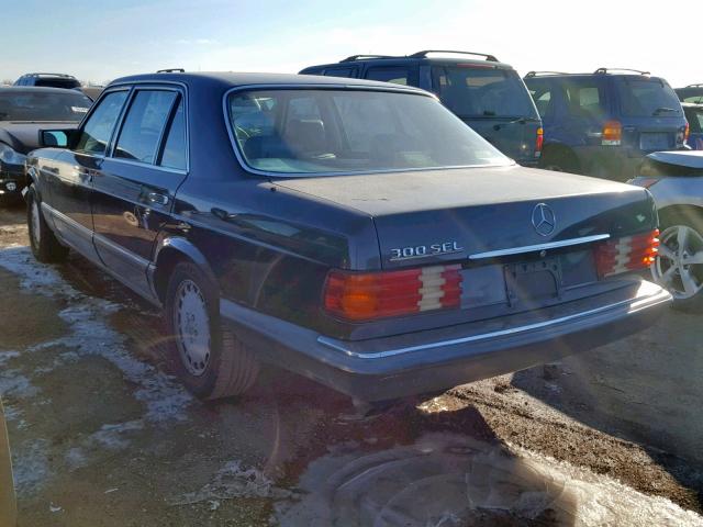 WDBCA25D8KA431327 - 1989 MERCEDES-BENZ 300 SEL BLACK photo 3