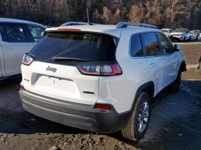 1C4PJMLB0KD118576 - 2019 JEEP CHEROKEE L WHITE photo 4