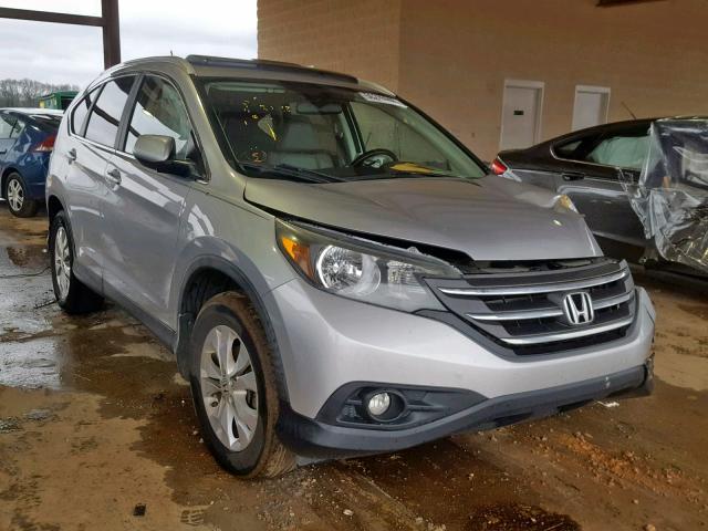 5J6RM3H76CL027361 - 2012 HONDA CR-V EXL SILVER photo 1