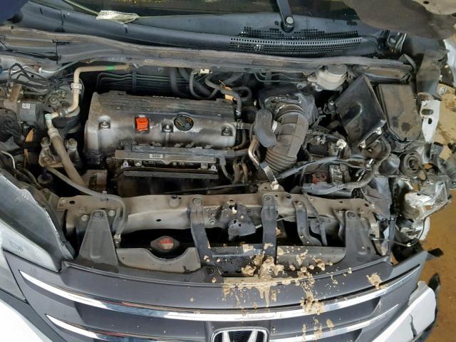 5J6RM3H76CL027361 - 2012 HONDA CR-V EXL SILVER photo 7