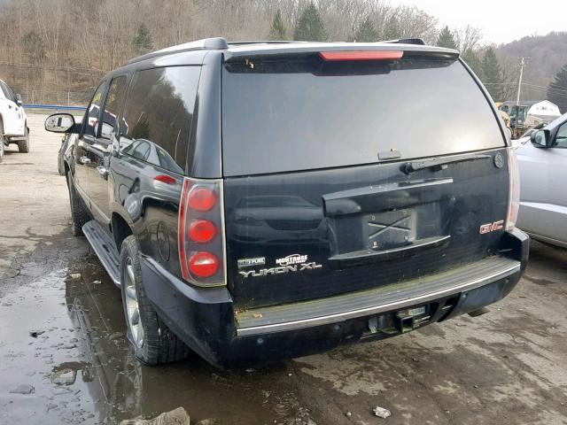 1GKFK06279R252192 - 2009 GMC YUKON XL D BLACK photo 3