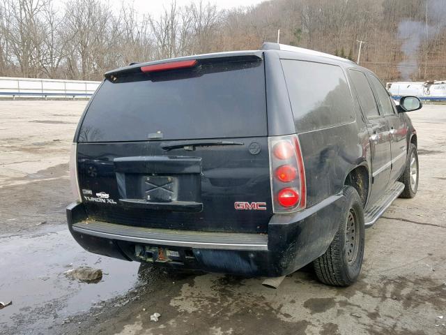 1GKFK06279R252192 - 2009 GMC YUKON XL D BLACK photo 4