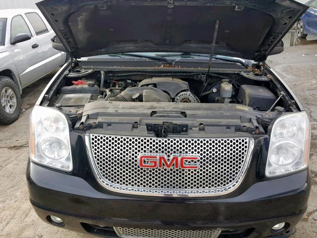 1GKFK06279R252192 - 2009 GMC YUKON XL D BLACK photo 7